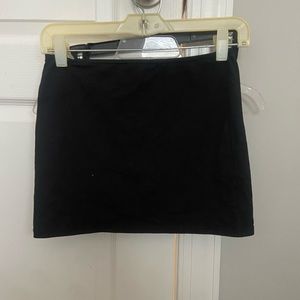 Edikted Black Mini Skirt